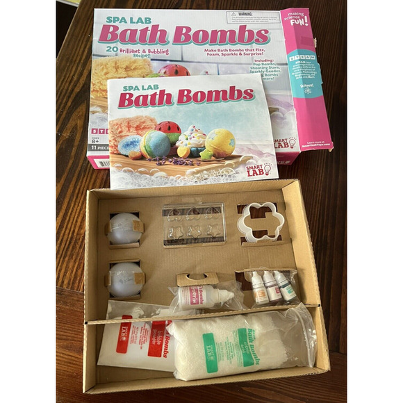 Spa Lab Bath Bombs Kit - Make Bath Bombs - STEM Science Open Box Brand NEW - Picture 9 of 9